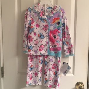 NWT-My Little Pony Two Piece Pajama Set